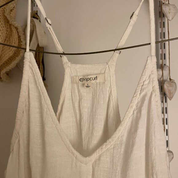 Linen Rip Curl Beach Dress - Picture 2 of 7